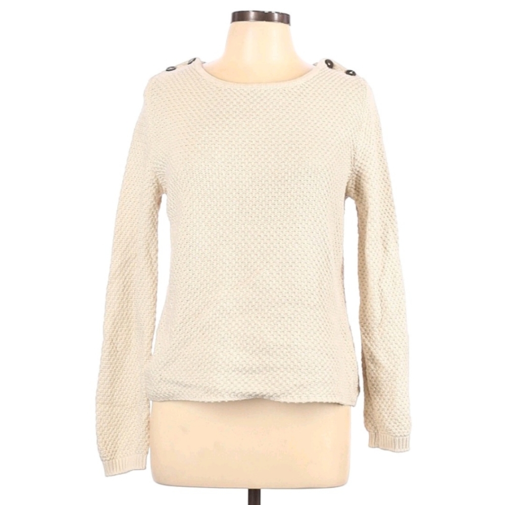 Boden cream knit nautical sweater US size 10